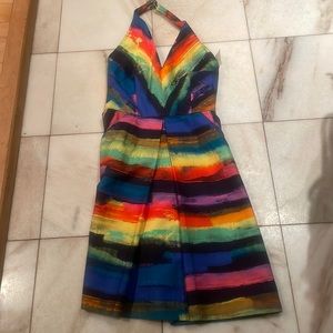 Size for brightly colored vintage Milly dress never worn